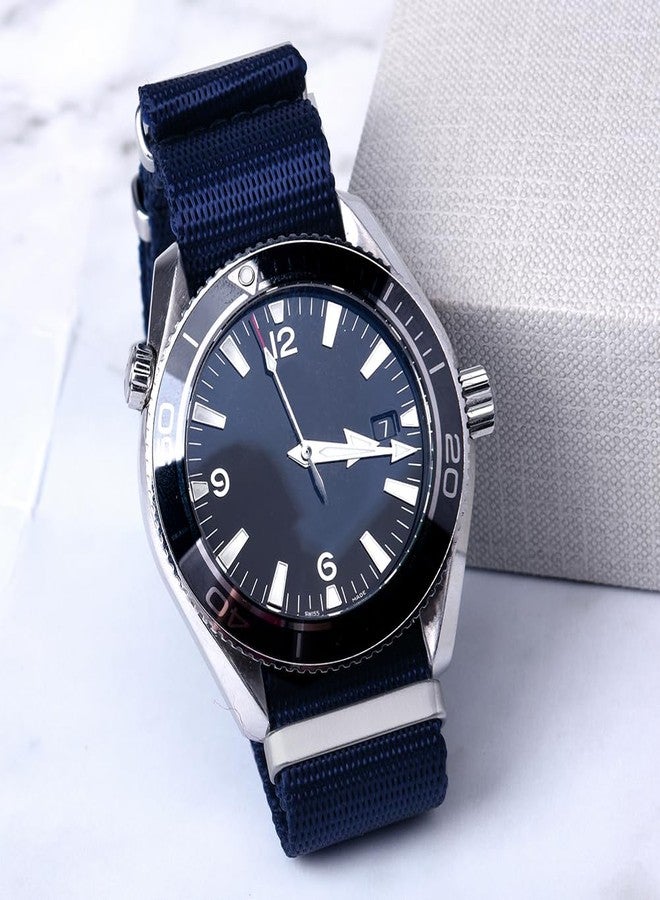 ريتشي سوار ساعة نايلون فاخر من ريتشي، هدية مثالية لعيد الميلاد، مزود بإبزيم متين، متوفر بمقاسات 18 مم، 20 مم، و22 مم. مناسب للرجال والنساء، وهدايا مميزة، وهدايا صغيرة تُوضع في جوارب عيد الميلاد. - Image 2